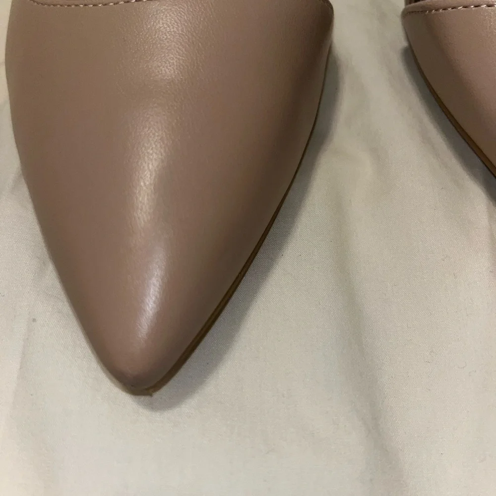 NUDE CALVIN KLEIN GILISA HEELS 👡 - Picture 4 of 8